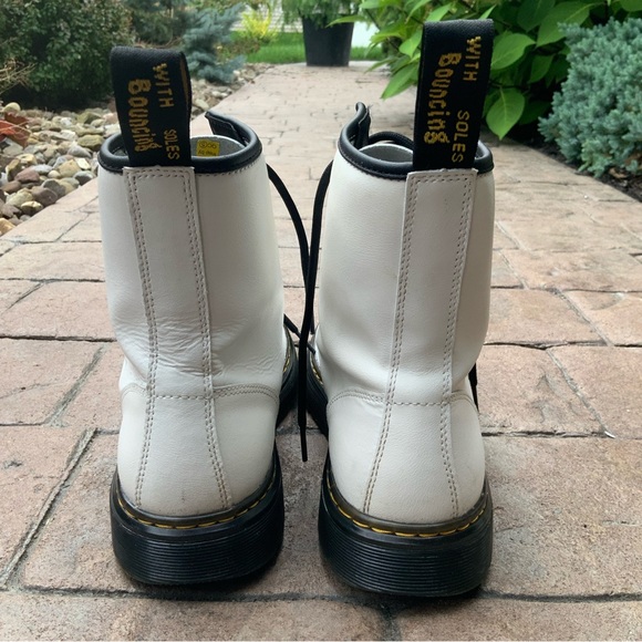 Dr. MARTENS | ZAVALA White Combat Boots | Mens 9 | Women’s 10 - Picture 4 of 10